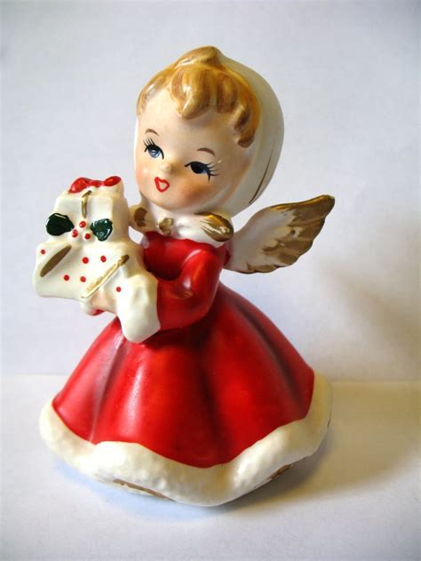 oceanblue1022 (1,331) 99. . Vintage christmas angel figurines